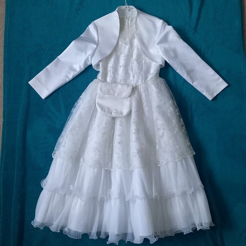 Kommunionkleid 134 mit - kommunionkleid,
