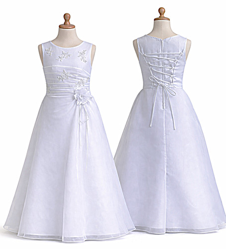 Kommunionkleid kerzentuch - kommunionkleid,