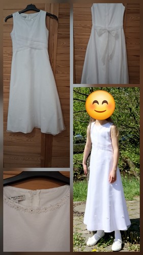 Kommunionkleid weiß mit - kommunionkleid,