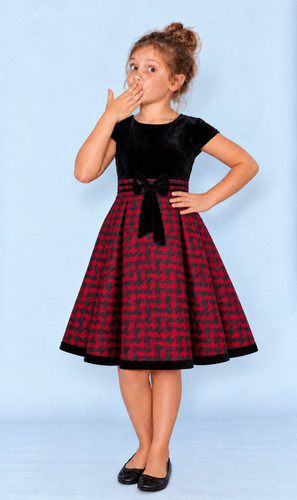Mädchen festkleid mit - mädchen,