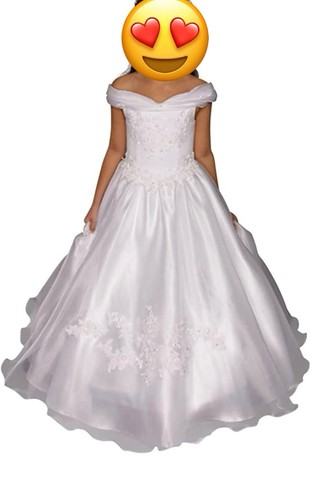 Kommunionkleid kerzentuch - kommunionkleid,