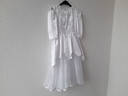 Festliches weißes kleid - festliches,